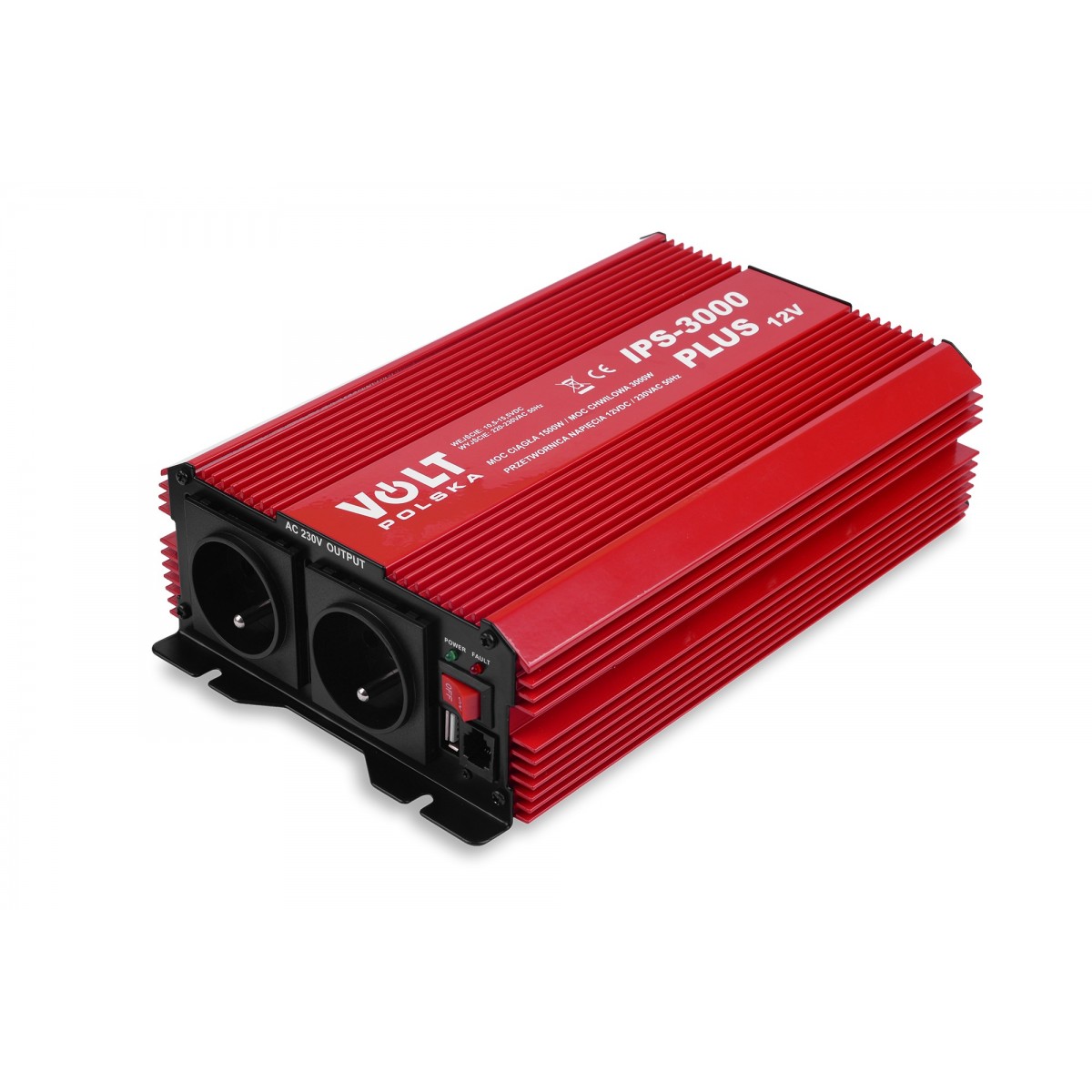 Convertizor de tensiune 12V, IPS 3000 PLUS, 1500W, 3000VA, VOLT