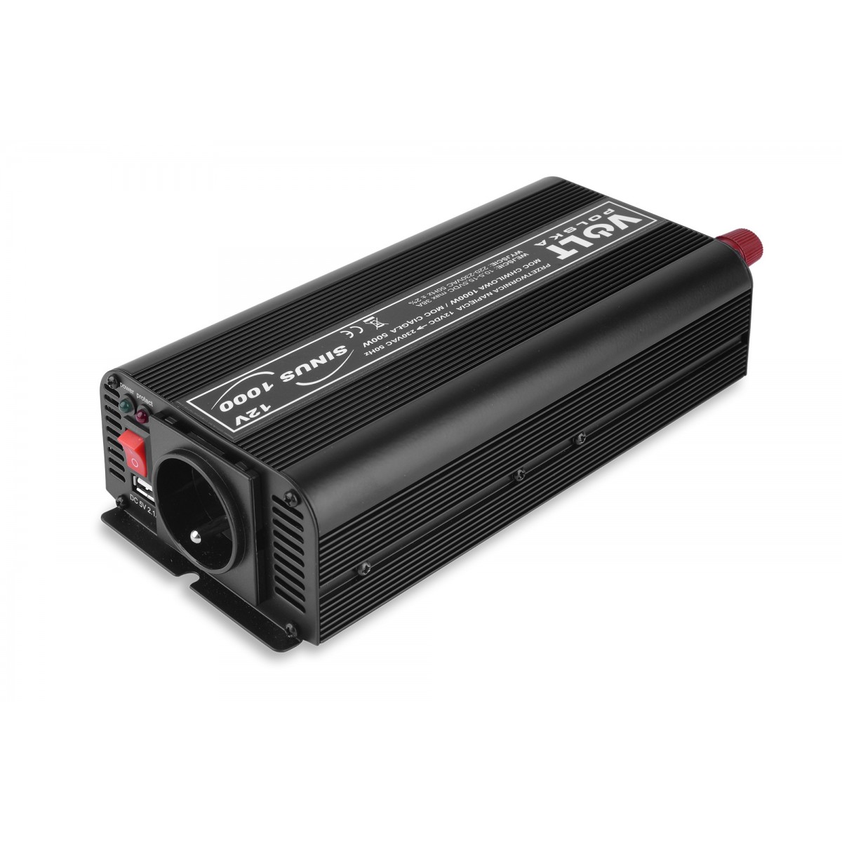 Convertizor de tensiune electronic 12V, SINUS, 500W, 1000VA, VOLT