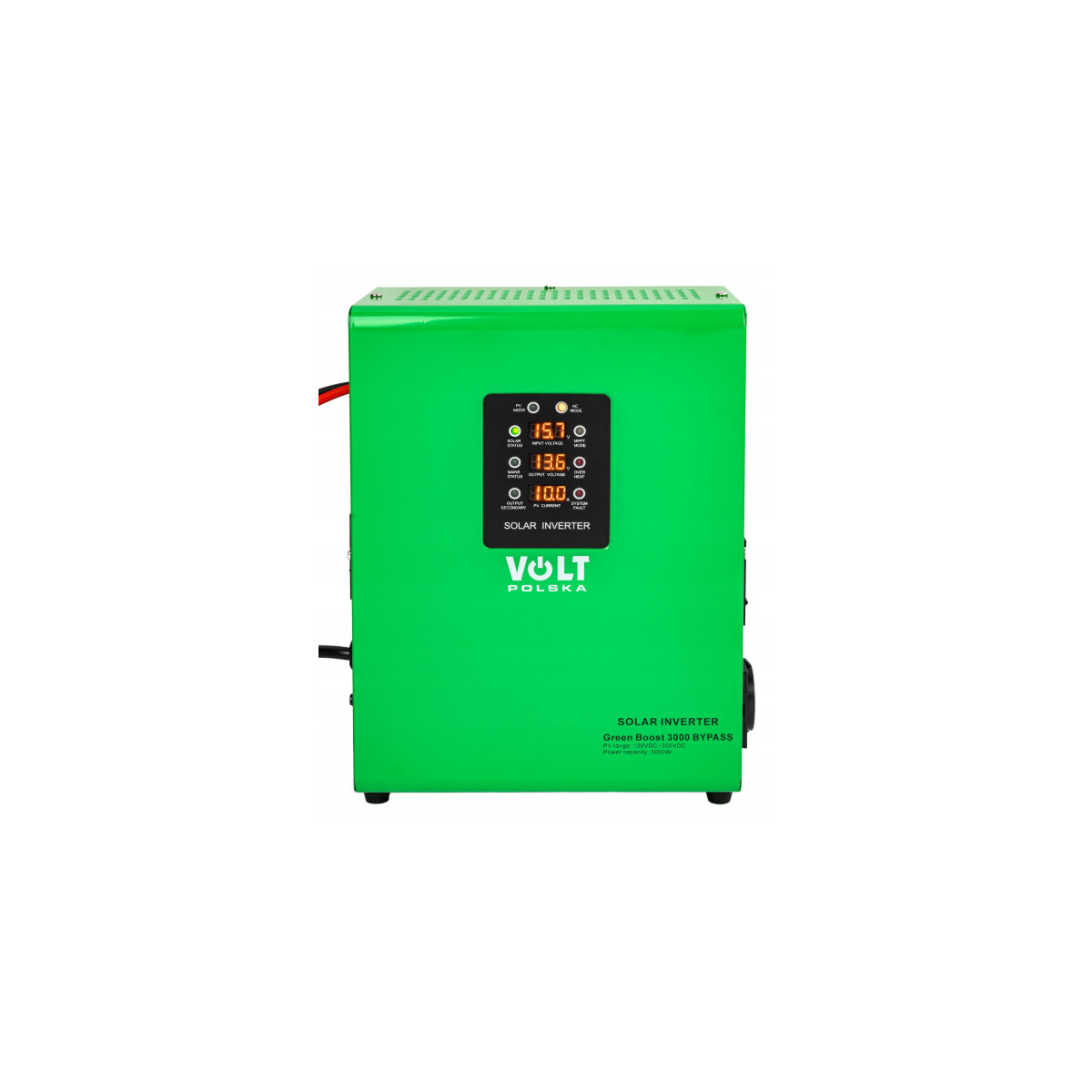 Invertor solar cu regulator MPPT, pentru incalzire apa, centrala termica, 3000W, 120-245VAC, GREEN BOOST, BYPASS, VOLT