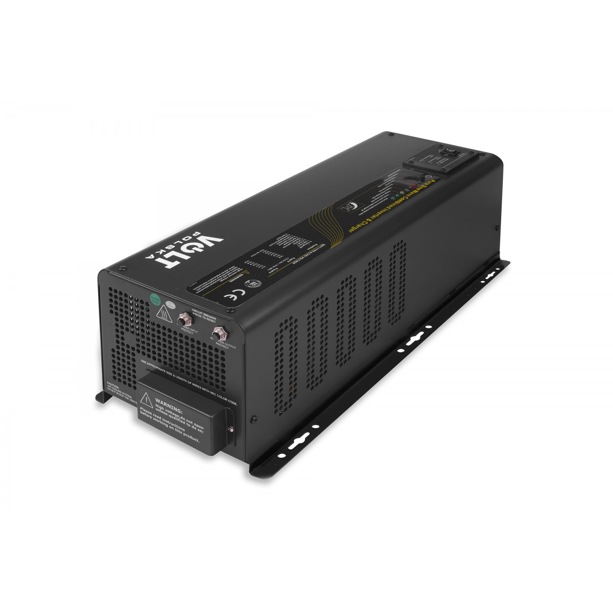 UPS monofazic de putere mare, 9KVA, 3000W, 24V/230VAC, VOLT, Power Sinus