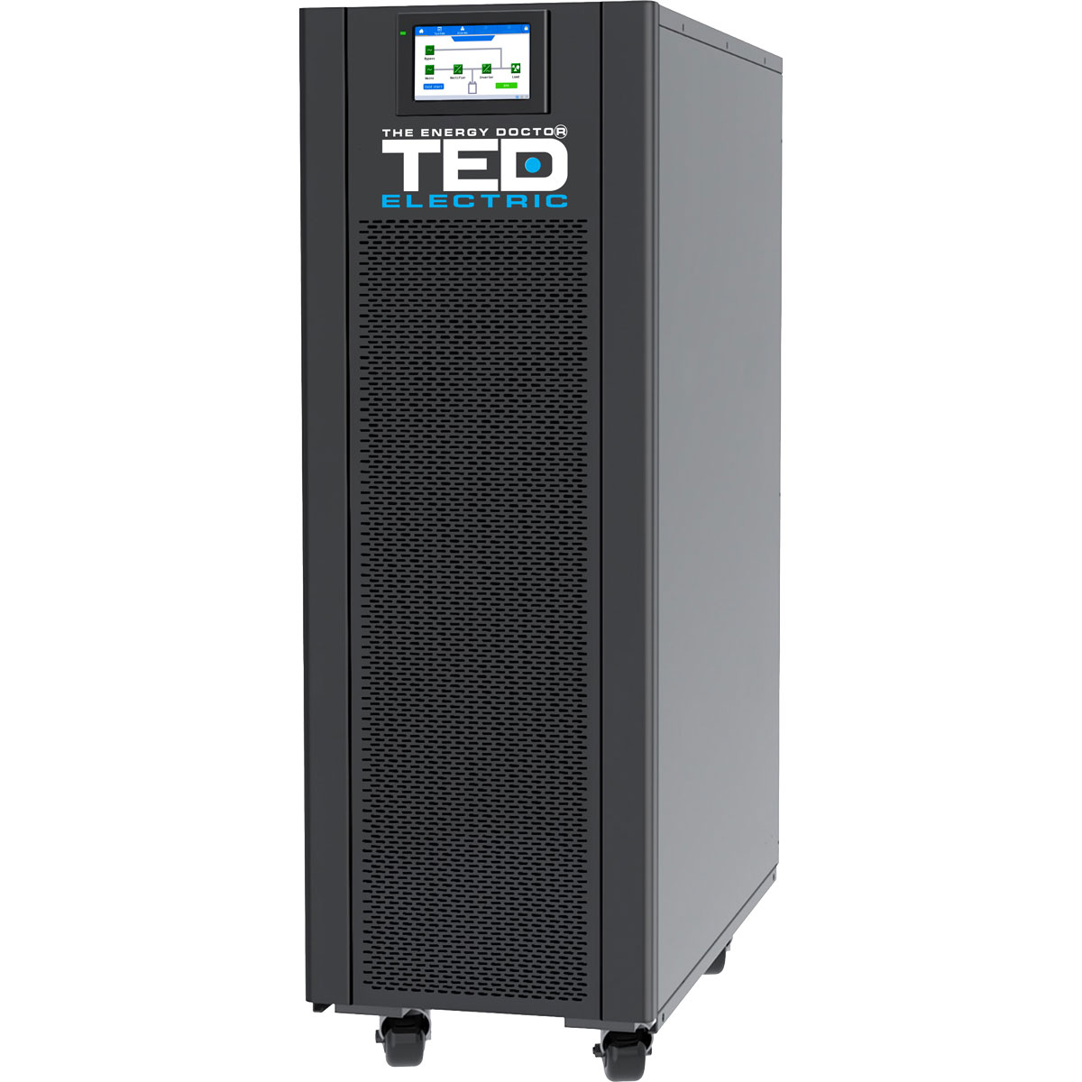 UPS trifazic 3:3, regleta, 40KVA, 40KW, TED, Online dubla conversie, rackabil