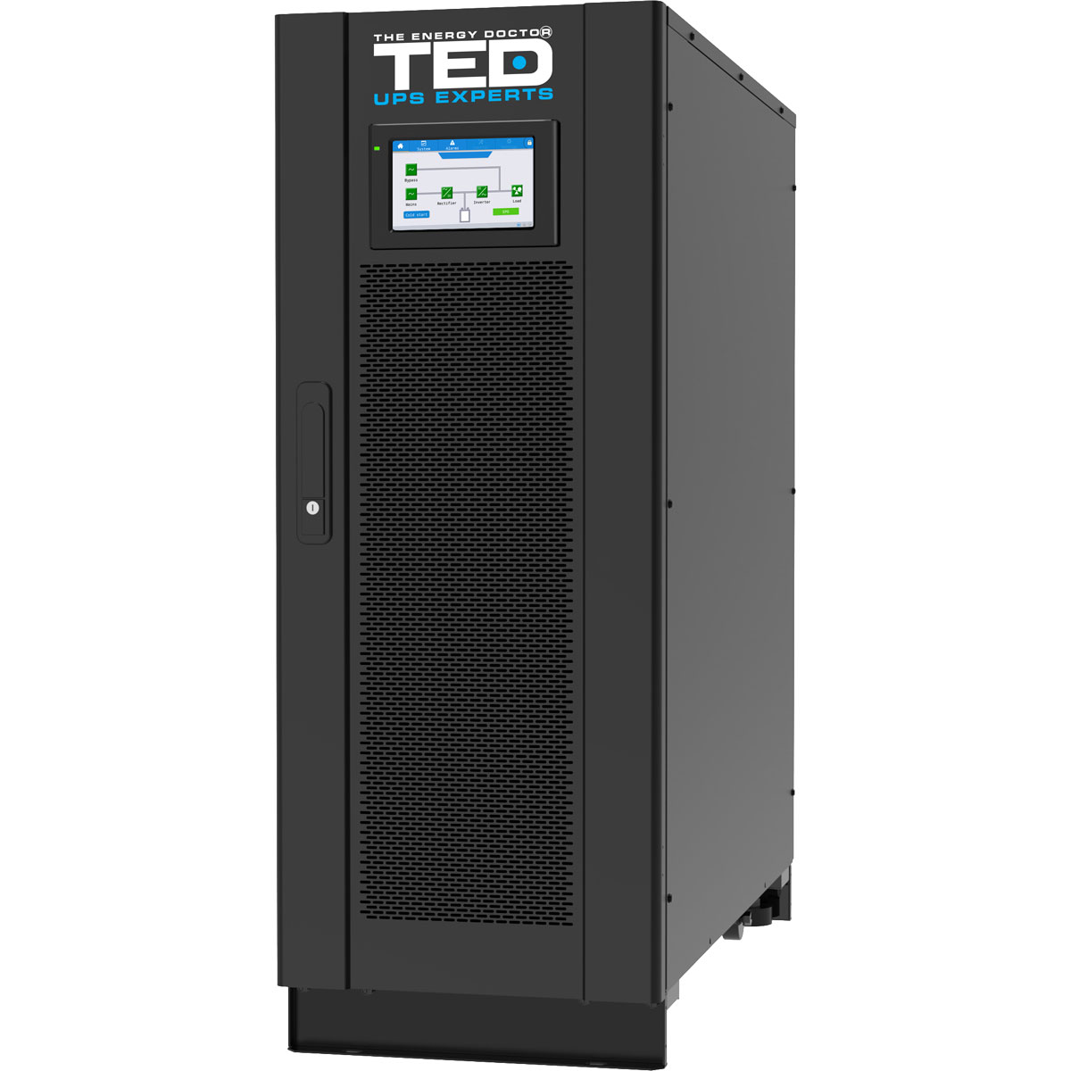UPS trifazic 3:3, regleta, 60KVA, 60KW, TED, Online dubla conversie, rackabil