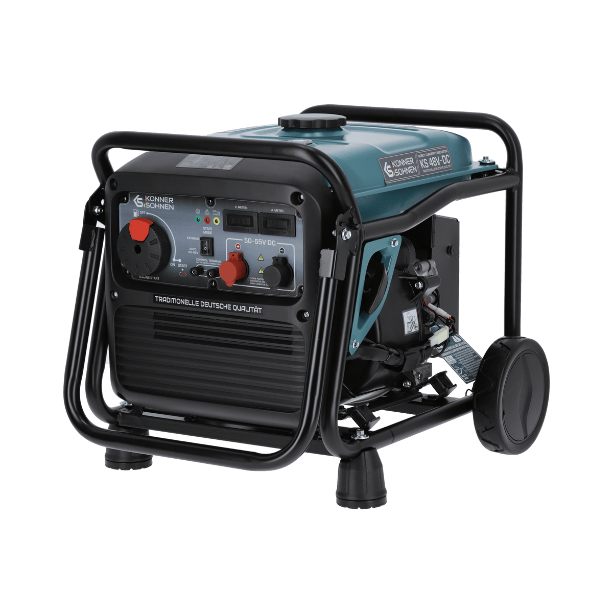 Generator de curent continuu, 50-55V, 60A, benzina, Könner&Söhnen