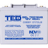 Acumulator 12V, GEL, VRLA, M6, 46A, TED1246