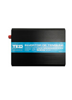 Invertor auto 2 prize Schuko+1 USB, 0.5KVA, 1000W, TED000422