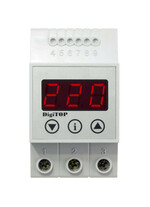 Releu de protectie tensiune monofazat 20A, DigiTop, VP-20A