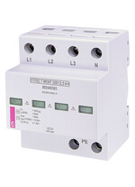 Descarcator la supratensiune ETI, 2+0, compact fara semnalizare, 2P, tip B+C, 320VAC, TN-S+IT, 002440366