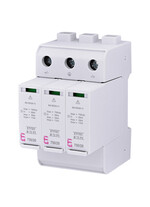 Descarcator la supratensiune ETI, 2+1, debrosabil fara semnalizare, 3P, tip C, 1500VDC, 002440517