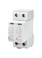 Descarcator la supratensiune ETI, 1+1, debrosabil cu semnalizare, 2P, tip B+C+D, 300VAC, 002440670