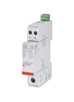 Descarcator la supratensiune ETI, 2+0, debrosabil cu semnalizare, 2P, tip C, 255VAC, TNC-S, 002442946