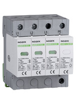 Descarcator la supratensiune Noark, 3+1, debrosabil fara semnalizare, 3P+N, tip B+C, 275VAC, 103340