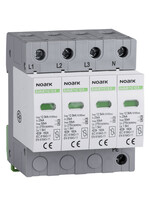 Descarcator la supratensiune Noark, 4+0, debrosabil fara semnalizare, 4P, tip B+C, 275VAC, 103342