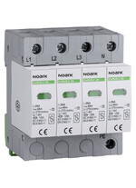 Descarcator la supratensiune Noark, 4+0, debrosabil cu semnalizare, 4P, tip C, 275VAC, 103358
