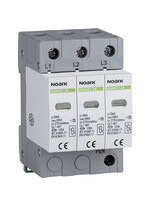 Descarcator la supratensiune Noark, 3+0, debrosabil fara semnalizare, 3P, tip C, 440VAC, 103365