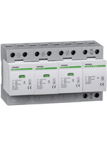 Descarcator la supratensiune Noark, 3+1, debrosabil fara semnalizare, 3P+N, tip B+C, 280VAC, 105505