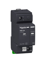 Descarcator la supratensiune Schneider, 1+0, debrosabil cu semnalizare, tip B+C, 275VAC, 16329