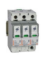 Descarcator la supratensiune Legrand, 3+0, debrosabil fara semnalizare, 3P, tip B+C, 320V, 412252