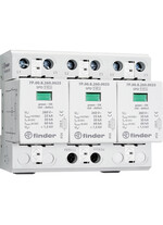 Descarcator la supratensiune Finder, 3+0, debrosabil cu semnalizare, 6P, tip B+C, 260VAC, 7P.03.8.260.1025