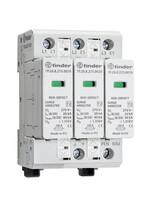 Descarcator la supratensiune Finder, 3+0, debrosabil fara semnalizare, 3P, tip C, 275VAC, 7P.23.8.275.0020