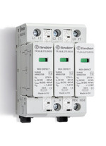 Descarcator la supratensiune fotovoltaic Finder, 3+0, debrosabil fara semnalizare, 3P, tip C, 1020VDC