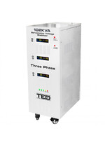 Stabilizator de tensiune trifazic cu servomotor, 102KVA, 70kW, TED, Tower