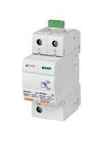 Descarcator la supratensiune Gewiss, 1+1, debrosabil cu semnalizare, cu contact auxiliar, 1P+N, tip C, 230VAC, GWD6418