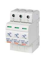 Descarcator la supratensiune fotovoltaic Gewiss, 3+0, debrosabil fara semnalizare, 3P, tip C, 600VDC, GWD6426