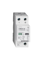 Descarcator la supratensiune Schrack, 1+1, compact cu semnalizare, tip B+C, 275VAC, IS211213-A