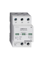 Descarcator la supratensiune Schrack, 3+0, compact cu semnalizare, tip B+C, 275VAC, IS211230-A