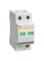 Descarcator la supratensiune iEK, 1+1, compact cu semnalizare, 2P, tip D, 230V, MOP20-2-D