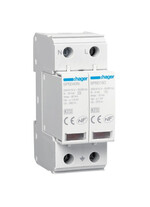 Descarcator la supratensiune Hager, TN-S+TT, 2P, tip C, 275VAC, SPB215D