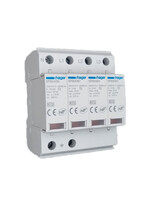 Descarcator la supratensiune Hager, TN-S+TT, 4P, tip D, 275VAC, SPB408D