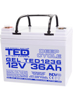 Acumulator 12V, AGM, VRLA, F2 / T2, 7A, TED127S