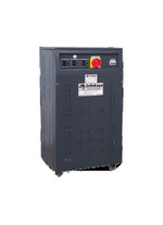 Stabilizator de tensiune trifazic cu servomotor, controlat de microprocesor, 60KVA, cu înfășurare de AL, 48.000W, Cetinkaya