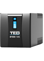 UPS monofazic, 2 prize Schuko, 2.1KVA, 1200W, TED, Line interactiv