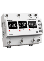 Releu de protectie tensiune trifazat 63A, DigiTop, V-PRO-3F63A