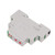 Releu de protectie tensiune monofazat cu temporizare la blocare, 1ND/NI, 16A, F&F, CP-710