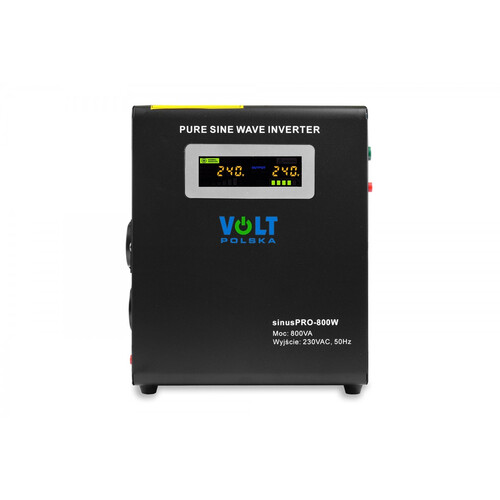 UPS monofazic, 2 prize Schuko, 0.8KVA, 500W, VOLT, sinusPRO W
