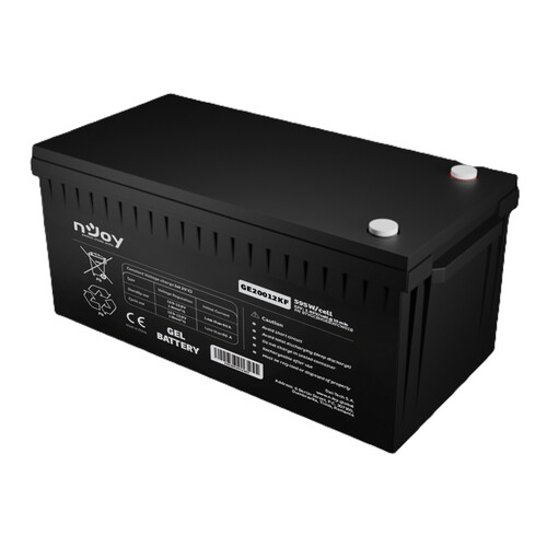 Acumulator GEL, 595W / celula, 200 Ah, nJoy, GE20012KF