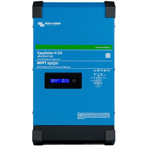 Invertor solar OFF Grid, 48V, 5KVA, 4000W, MPPT 250/100 GX, EasySolar-II, Victron Energy