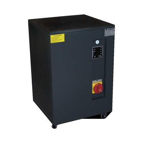 Stabilizator de tensiune monofazic cu servomotor, controlat de microprocesor, 20KVA, cu înfășurare de cupru, 16.000W, Cetinkaya