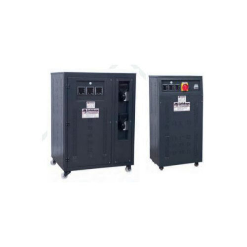 Stabilizator de tensiune trifazic cu servomotor, controlat de microprocesor, 22.5KVA, cu înfășurare de cupru, 18.000W, Cetinkaya